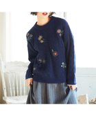 【ホコモモラ/Jocomomola】のCalle de Bordadores フラワーモチーフニットプルオーバー 人気、トレンドファッション・服の通販 founy(ファニー) ファッション Fashion レディースファッション Fashion for Women トップス・カットソー Cut & Sew Tops ニット Knit Tops & Sweaters カジュアルプルオーバー・ニットトップス Pullovers & Knit Tops / Casual Pullovers 花柄・フラワープリント・モチーフ Floral Prints & Motifs / Flower Pattern Tops 春 Spring 秋 Autumn カーディガン Cardigan, Knitwear クラシカル Classical, Vintage-Inspired フラワー Flower, Floral ボックス Boxy, Box Shape ポケット Pocket, Pocket Detail モチーフ Motif, Design Theme ロング Long, Long-Length ワイド Wide, Wide Fit 冬 Winter / This Winter おすすめ Recommended / Our Picks 夏 Summer thumbnail ネイビー|ID: prp329100004772481 ipo3291000000034579224