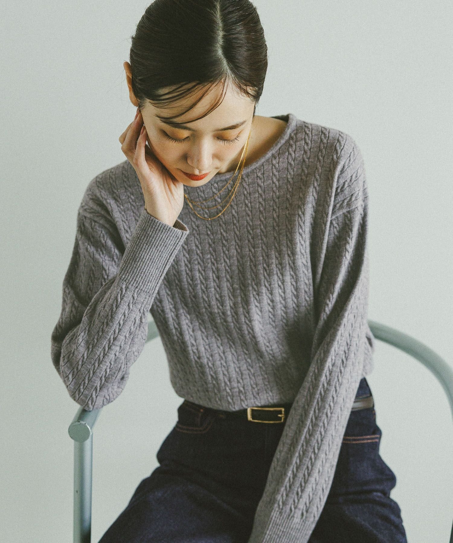 【グローバルワーク/GLOBAL WORK】の洗えるケーブルプルオーバー/606611 人気、トレンドファッション・服の通販 founy(ファニー) ファッション Fashion レディースファッション Fashion for Women トップス・カットソー Cut & Sew Tops カジュアルプルオーバー・ニットトップス Pullovers & Knit Tops / Casual Pullovers おすすめ Recommended / Our Picks アンサンブル Ensemble Set カーディガン Cardigan, Knitwear コンパクト Compact, Small Size シンプル Simple, Minimal エレガント 上品 Elegant 定番 Standard, Basic Item 洗える Machine Washable other-1|ID: prp329100004772561 ipo3291000000034650469