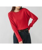 【グローバルワーク/GLOBAL WORK】の洗えるケーブルプルオーバー/606611 人気、トレンドファッション・服の通販 founy(ファニー) ファッション Fashion レディースファッション Fashion for Women トップス・カットソー Cut & Sew Tops カジュアルプルオーバー・ニットトップス Pullovers & Knit Tops / Casual Pullovers おすすめ Recommended / Our Picks アンサンブル Ensemble Set カーディガン Cardigan, Knitwear コンパクト Compact, Small Size シンプル Simple, Minimal エレガント 上品 Elegant 定番 Standard, Basic Item 洗える Machine Washable thumbnail レッド35|ID: prp329100004772561 ipo3291000000035564565