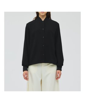 【マーコート/MARcourt】のmizuiro ind ブルゾンライクシャツ 人気、トレンドファッション・服の通販 founy(ファニー) ファッション Fashion レディースファッション Fashion for Women アウター Coat / Outerwear Collection ブルゾンジャケット・スポーティアウター Blouson Jackets トップス・カットソー Cut & Sew Tops シャツ・ブラウス・オフィスカジュアル Elegant Blouses & Button-Ups ジャケット Jacket, Outerwear ドレープ Drape, Draping Fabric フロント Front, Front Design ベーシック Basic, Essential ポケット Pocket, Pocket Detail エレガント 上品 Elegant 無地 Plain, Solid Color 長袖 Long Sleeve, Full Sleeve |ID:prp329100004772613