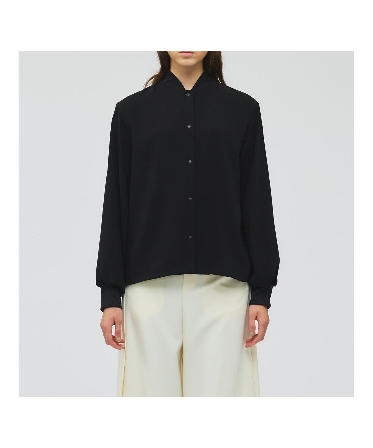 【マーコート/MARcourt】のmizuiro ind ブルゾンライクシャツ 人気、トレンドファッション・服の通販 founy(ファニー) 　ファッション　Fashion　レディースファッション　Fashion for Women　アウター　Coat / Outerwear Collection　ブルゾンジャケット・スポーティアウター　Blouson Jackets　トップス・カットソー　Cut & Sew Tops　シャツ・ブラウス・オフィスカジュアル　Elegant Blouses & Button-Ups　ジャケット　Jacket, Outerwear　ドレープ　Drape, Draping Fabric　フロント　Front, Front Design　ベーシック　Basic, Essential　ポケット　Pocket, Pocket Detail　エレガント 上品　Elegant　無地　Plain, Solid Color　長袖　Long Sleeve, Full Sleeve　 other-1|ID: prp329100004772613 ipo3291000000034580693