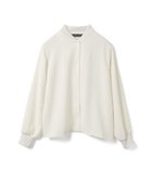 【マーコート/MARcourt】のmizuiro ind ブルゾンライクシャツ 人気、トレンドファッション・服の通販 founy(ファニー) ファッション Fashion レディースファッション Fashion for Women アウター Coat / Outerwear Collection ブルゾンジャケット・スポーティアウター Blouson Jackets トップス・カットソー Cut & Sew Tops シャツ・ブラウス・オフィスカジュアル Elegant Blouses & Button-Ups ジャケット Jacket, Outerwear ドレープ Drape, Draping Fabric フロント Front, Front Design ベーシック Basic, Essential ポケット Pocket, Pocket Detail エレガント 上品 Elegant 無地 Plain, Solid Color 長袖 Long Sleeve, Full Sleeve thumbnail オフホワイト|ID: prp329100004772613 ipo3291000000034580696