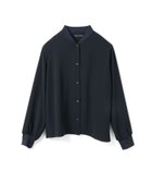 【マーコート/MARcourt】のmizuiro ind ブルゾンライクシャツ 人気、トレンドファッション・服の通販 founy(ファニー) ファッション Fashion レディースファッション Fashion for Women アウター Coat / Outerwear Collection ブルゾンジャケット・スポーティアウター Blouson Jackets トップス・カットソー Cut & Sew Tops シャツ・ブラウス・オフィスカジュアル Elegant Blouses & Button-Ups ジャケット Jacket, Outerwear ドレープ Drape, Draping Fabric フロント Front, Front Design ベーシック Basic, Essential ポケット Pocket, Pocket Detail エレガント 上品 Elegant 無地 Plain, Solid Color 長袖 Long Sleeve, Full Sleeve thumbnail ネイビー|ID: prp329100004772613 ipo3291000000034580702