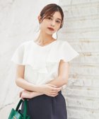 【アンタイトル/UNTITLED】の【きれいめ/洗える/フリル】ラッフルシアーブラウス 人気、トレンドファッション・服の通販 founy(ファニー) ファッション Fashion レディースファッション Fashion for Women トップス・カットソー Cut & Sew Tops シャツ・ブラウス・オフィスカジュアル Elegant Blouses & Button-Ups おすすめ Recommended / Our Picks シアー Sheer, See-Through スマート Smart, Elegant トレンド Trend, Trending Now フリル Frill, Ruffle ボトム Bottoms, Lower Wear ラッフル Ruffle, Frill 洗える Machine Washable thumbnail オフホワイト|ID: prp329100004772620 ipo3291000000034580767