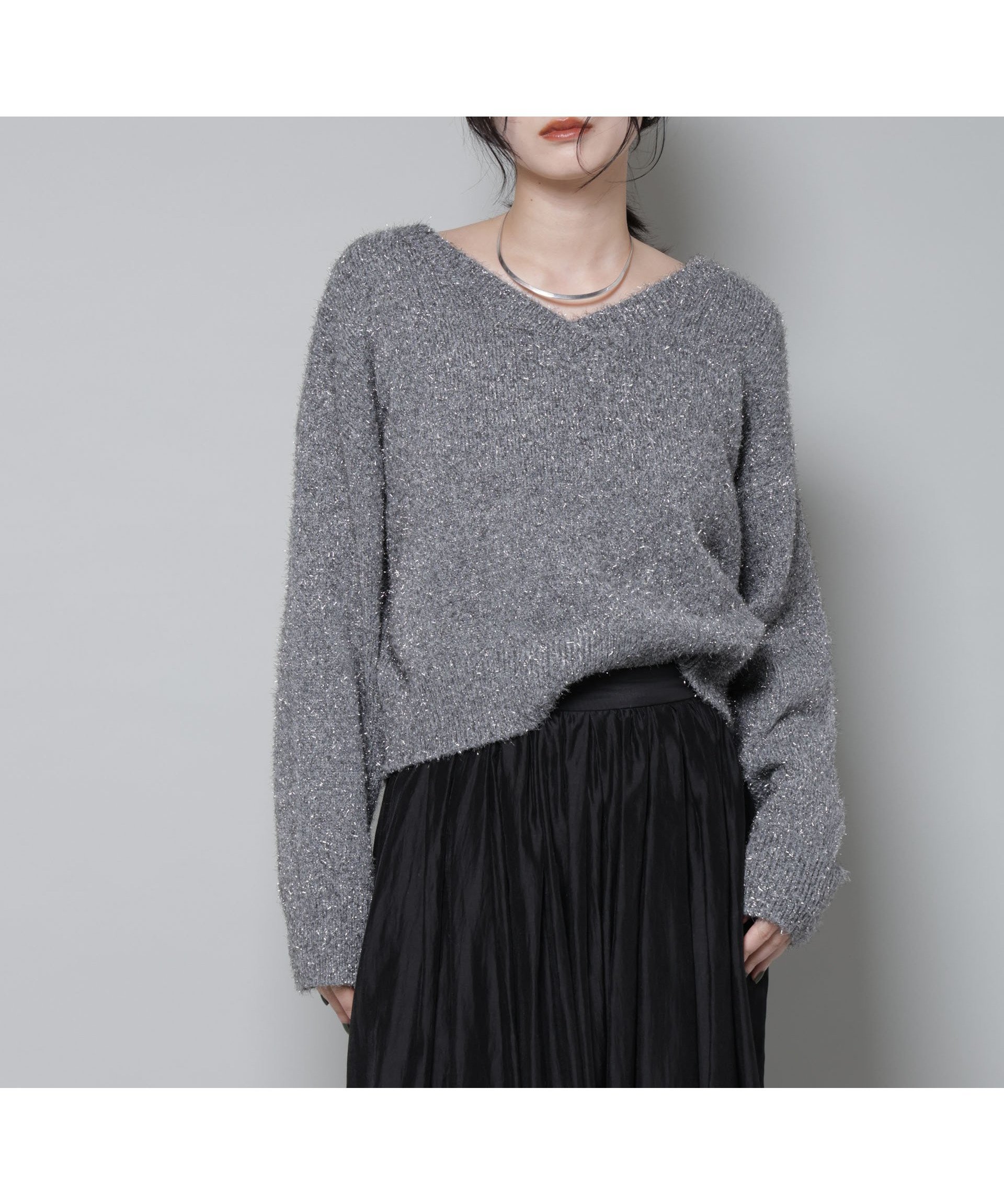 【ナノ ユニバース/nano universe】の前後2wayラメミックスフェザーニット 人気、トレンドファッション・服の通販 founy(ファニー) ファッション Fashion レディースファッション Fashion for Women トップス・カットソー Cut & Sew Tops ニット Knit Tops & Sweaters アクセサリー Fashion Accessories ウォッシャブル Machine Washable コンパクト Compact, Small Size スリット Slit, Slit Detail 時計 Watch, Wristwatch バランス Balance, Style Balance フェザー Feather, Feather Detail 2025年 2025 2025-2026秋冬・A/W Autumn/Winter 2025–26 AW25–26 other-1|ID: prp329100004772638 ipo3291000000034580974