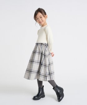 【コムサイズム/COMME CA ISM / KIDS】のチェック ドッキング ワンピース 人気、トレンドファッション・服の通販 founy(ファニー) ファッション Fashion キッズファッション Fashion for Kids ワンピース Dresses クラシック Classic, Timeless Style チェック Check, Plaid, Tartan ドッキング Docking, Mixed Material ベビー Baby, Babywear ポケット Pocket, Pocket Detail エレガント 上品 Elegant |ID:prp329100004772639