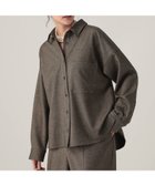 【エルーラ/Elura】のウールライク柄シャツ/596042 人気、トレンドファッション・服の通販 founy(ファニー) ファッション Fashion レディースファッション Fashion for Women トップス・カットソー Cut & Sew Tops シャツ・ブラウス・オフィスカジュアル Elegant Blouses & Button-Ups おすすめ Recommended / Our Picks シンプル Simple, Minimal スニーカー Sneakers, Trainers セットアップ Set-Up, Coordinated Outfit デニム Denim, Jeans Material トレンド Trend, Trending Now フェミニン Feminine, Girly フォルム Silhouette, Form リラックス Relax, Relaxed Fit thumbnail ブラウン55|ID: prp329100004772641 ipo3291000000034581016