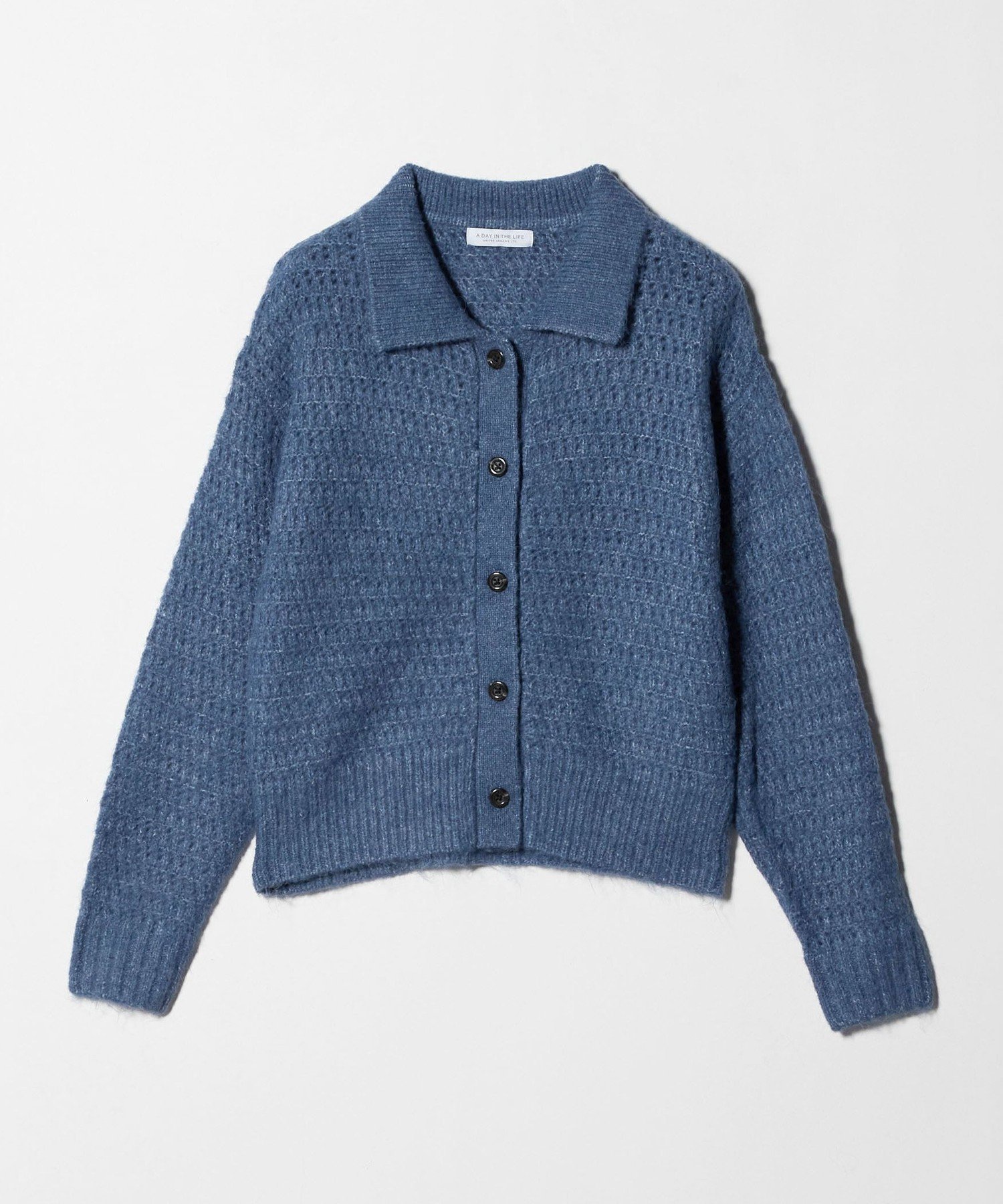 【ユナイテッドアローズ/UNITED ARROWS】のクロップド ポロカーディガン A DAY IN THE LIFE インテリア・キッズ・メンズ・レディースファッション・服の通販 founy(ファニー) ファッション Fashion レディースファッション Fashion for Women トップス・カットソー Cut & Sew Tops カーディガン・羽織り Layered Style Cardigans カーディガン Cardigan, Knitwear クラシカル Classical, Vintage-Inspired クロップド Cropped, Short Length コンパクト Compact, Small Size トレンド Trend, Trending Now バランス Balance, Style Balance ミックス Mix, Mixed Style メッシュ Mesh, Net Fabric アウトレット Outlet / Clearance COBALT|ID: prp329100004772648 ipo3291000000034732633