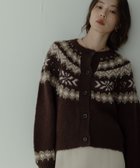 【サニーレーベル/Sonny Label / URBAN RESEARCH】の求心柄ニットカーディガン 人気、トレンドファッション・服の通販 founy(ファニー) ファッション Fashion レディースファッション Fashion for Women トップス・カットソー Cut & Sew Tops ニット Knit Tops & Sweaters カーディガン・羽織り Layered Style Cardigans 2025年 2025 2025-2026秋冬・A/W Autumn/Winter 2025–26 AW25–26 冬 Winter / This Winter カーディガン Cardigan, Knitwear トレンド Trend, Trending Now プリーツ Pleats, Pleated ベーシック Basic, Essential モチーフ Motif, Design Theme ワイド Wide, Wide Fit 定番 Standard, Basic Item A/W・秋冬 Autumn/Winter 羽織 Haori, Light Jacket thumbnail ブラウン|ID: prp329100004772651 ipo3291000000034581120