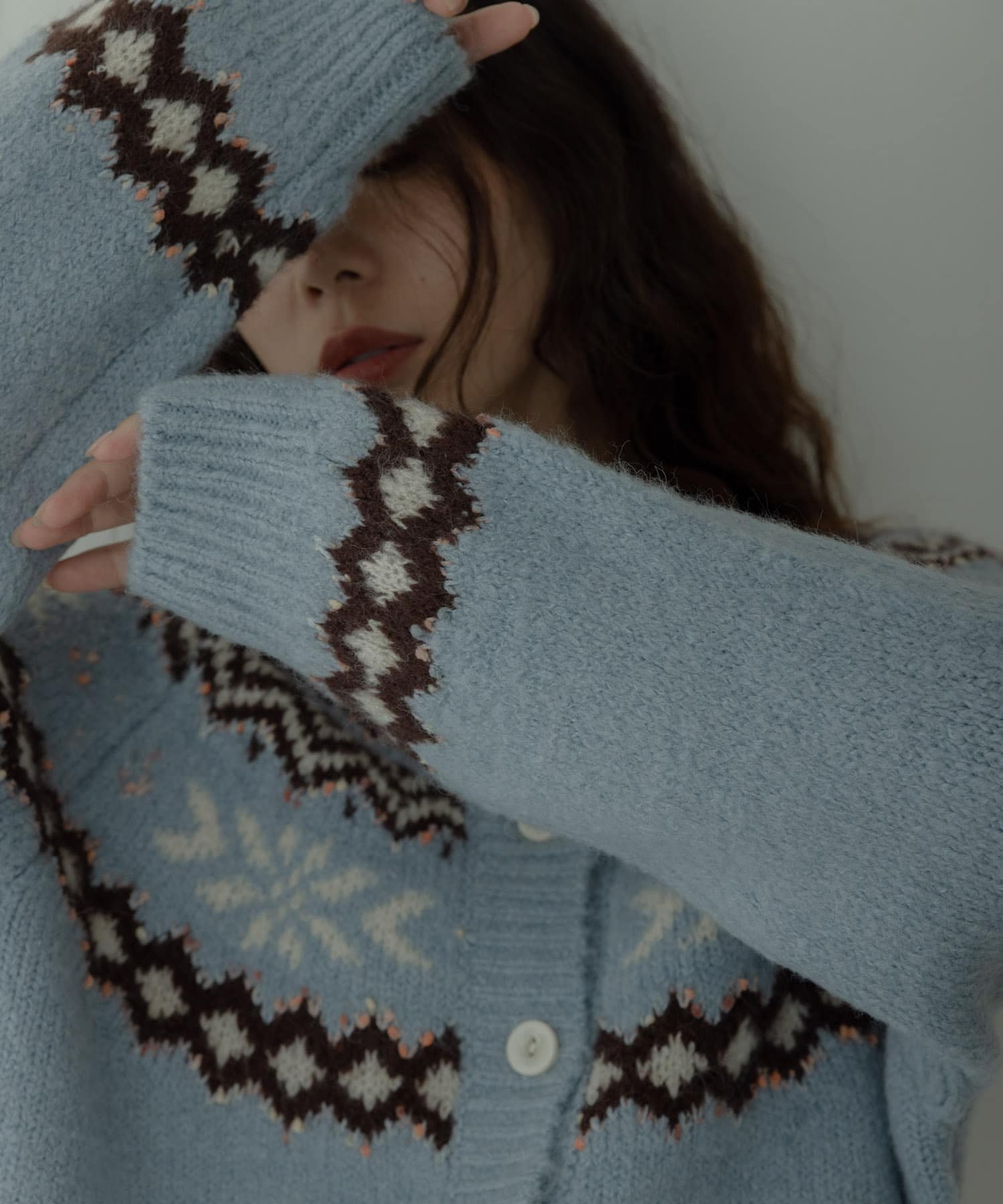 【サニーレーベル/Sonny Label / URBAN RESEARCH】の求心柄ニットカーディガン インテリア・キッズ・メンズ・レディースファッション・服の通販 founy(ファニー) ファッション Fashion レディースファッション Fashion for Women トップス・カットソー Cut & Sew Tops ニット Knit Tops & Sweaters カーディガン・羽織り Layered Style Cardigans 2025年 2025 2025-2026秋冬・A/W Autumn/Winter 2025–26 AW25–26 冬 Winter / This Winter カーディガン Cardigan, Knitwear トレンド Trend, Trending Now プリーツ Pleats, Pleated ベーシック Basic, Essential モチーフ Motif, Design Theme ワイド Wide, Wide Fit 定番 Standard, Basic Item A/W・秋冬 Autumn/Winter 羽織 Haori, Light Jacket ブルー|ID: prp329100004772651 ipo3291000000034581122