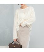 【アーバンリサーチ ロッソ/URBAN RESEARCH ROSSO】のラメシャギーニットプルオーバー 人気、トレンドファッション・服の通販 founy(ファニー) ファッション Fashion レディースファッション Fashion for Women トップス・カットソー Cut & Sew Tops ニット Knit Tops & Sweaters カジュアルプルオーバー・ニットトップス Pullovers & Knit Tops / Casual Pullovers 2025年 2025 2025-2026秋冬・A/W Autumn/Winter 2025–26 AW25–26 冬 Winter / This Winter ストレート Straight, Straight Cut スラックス Slacks, Dress Pants デニム Denim, Jeans Material エレガント 上品 Elegant 秋 Autumn A/W・秋冬 Autumn/Winter thumbnail オフホワイト|ID: prp329100004772670 ipo3291000000034581314