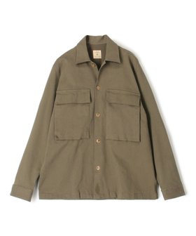 【トゥモローランド/TOMORROWLAND / MEN】の【別注】GUY ROVER コットンツイル オーバーシャツ 人気、トレンドファッション・服の通販 founy(ファニー) ファッション Fashion メンズファッション Fashion for Men カフス Cuff Design コレクション Collection, Seasonal Line コーデュロイ Corduroy, Cord Fabric ツイル Twist, Twisted Detail パウダー Powder, Soft Tone ポケット Pocket, Pocket Detail ミラノ Milano Style, Italian-Inspired 別注 Limited Edition, Custom Order |ID:prp329100004772755