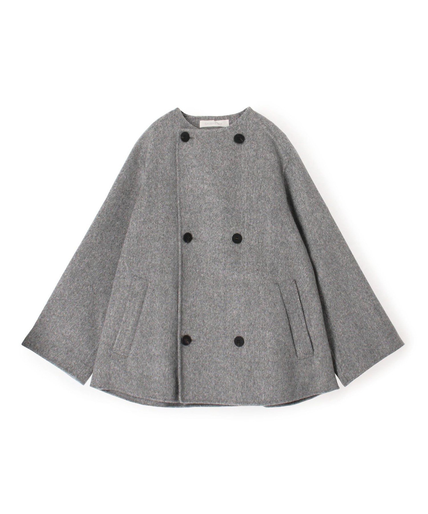 【トゥモローランド/TOMORROWLAND】のダブルフェイス カラーレストレンチコート インテリア・キッズ・メンズ・レディースファッション・服の通販 founy(ファニー) ファッション Fashion レディースファッション Fashion for Women アウター Coat / Outerwear Collection コート・ロングコート・ピーコート Long Coats, Peacoats & More トレンチコート / 春秋の定番アウター Trench Coats ショート Short, Short Length スリーブ Sleeve, Long Sleeve / Short Sleeve ダブル Double, Double-Breasted 定番 Standard, Basic Item なめらか Smooth, Silky Texture フェイス Face, Facial Design リラックス Relax, Relaxed Fit 15 グレー|ID: prp329100004772760 ipo3291000000034582250