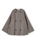 【トゥモローランド/TOMORROWLAND】のダブルフェイス カラーレストレンチコート 人気、トレンドファッション・服の通販 founy(ファニー) ファッション Fashion レディースファッション Fashion for Women アウター Coat / Outerwear Collection コート・ロングコート・ピーコート Long Coats, Peacoats & More トレンチコート / 春秋の定番アウター Trench Coats ショート Short, Short Length スリーブ Sleeve, Long Sleeve / Short Sleeve ダブル Double, Double-Breasted 定番 Standard, Basic Item なめらか Smooth, Silky Texture フェイス Face, Facial Design リラックス Relax, Relaxed Fit thumbnail 17 チャコールグレー|ID: prp329100004772760 ipo3291000000034582251