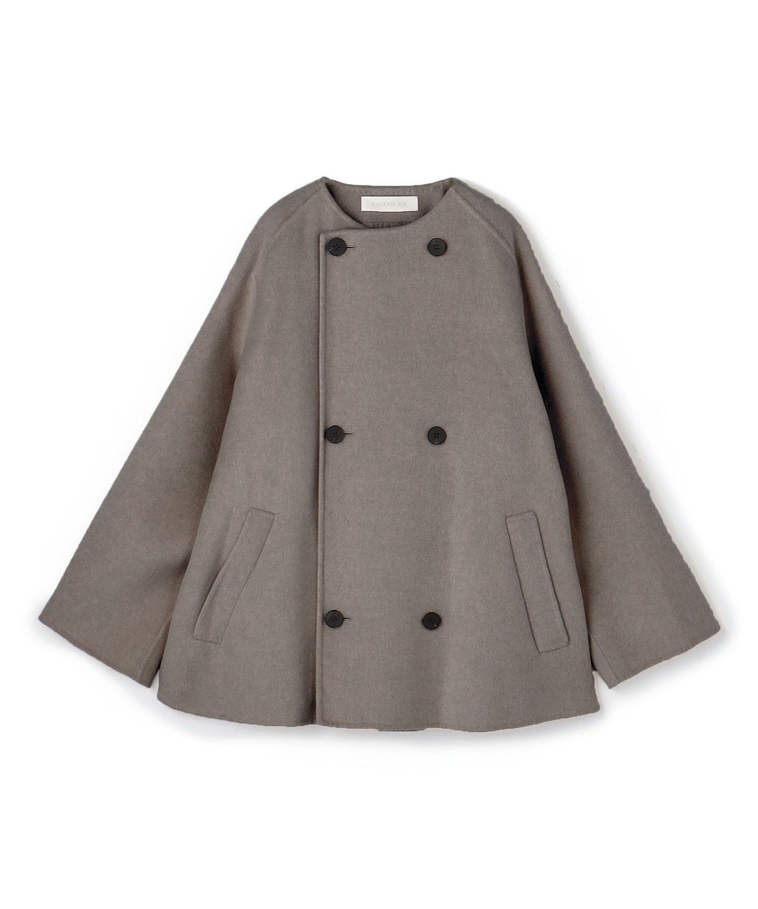 【トゥモローランド/TOMORROWLAND】のダブルフェイス カラーレストレンチコート インテリア・キッズ・メンズ・レディースファッション・服の通販 founy(ファニー) ファッション Fashion レディースファッション Fashion for Women アウター Coat / Outerwear Collection コート・ロングコート・ピーコート Long Coats, Peacoats & More トレンチコート / 春秋の定番アウター Trench Coats ショート Short, Short Length スリーブ Sleeve, Long Sleeve / Short Sleeve ダブル Double, Double-Breasted 定番 Standard, Basic Item なめらか Smooth, Silky Texture フェイス Face, Facial Design リラックス Relax, Relaxed Fit 17 チャコールグレー|ID: prp329100004772760 ipo3291000000034582251