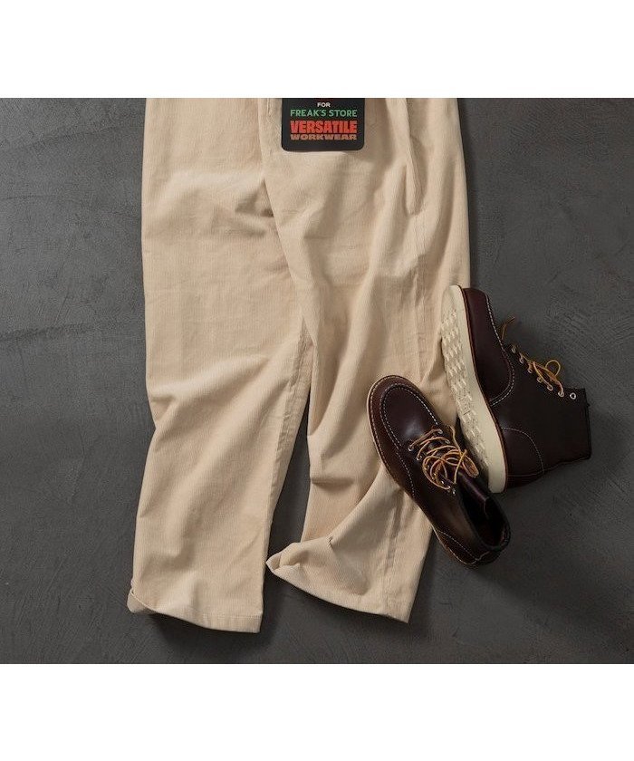 【フリークスストア/FREAK'S STORE】の別注 SMU WIDE CORDUROY CHEF PANTS/コーデュロイ 25AW 人気、トレンドファッション・服の通販 founy(ファニー) ファッション Fashion メンズファッション Fashion for Men ボトムス Bottoms 2025年 2025 2025-2026秋冬・A/W Autumn/Winter 2025–26 AW25–26 冬 Winter / This Winter キャップ Cap, Baseball Cap コーデュロイ Corduroy, Cord Fabric スピンドル Spindle, Drawcord ポケット Pocket, Pocket Detail リラックス Relax, Relaxed Fit 別注 Limited Edition, Custom Order 定番 Standard, Basic Item A/W・秋冬 Autumn/Winter other-1|ID: prp329100004772765 ipo3291000000034582307