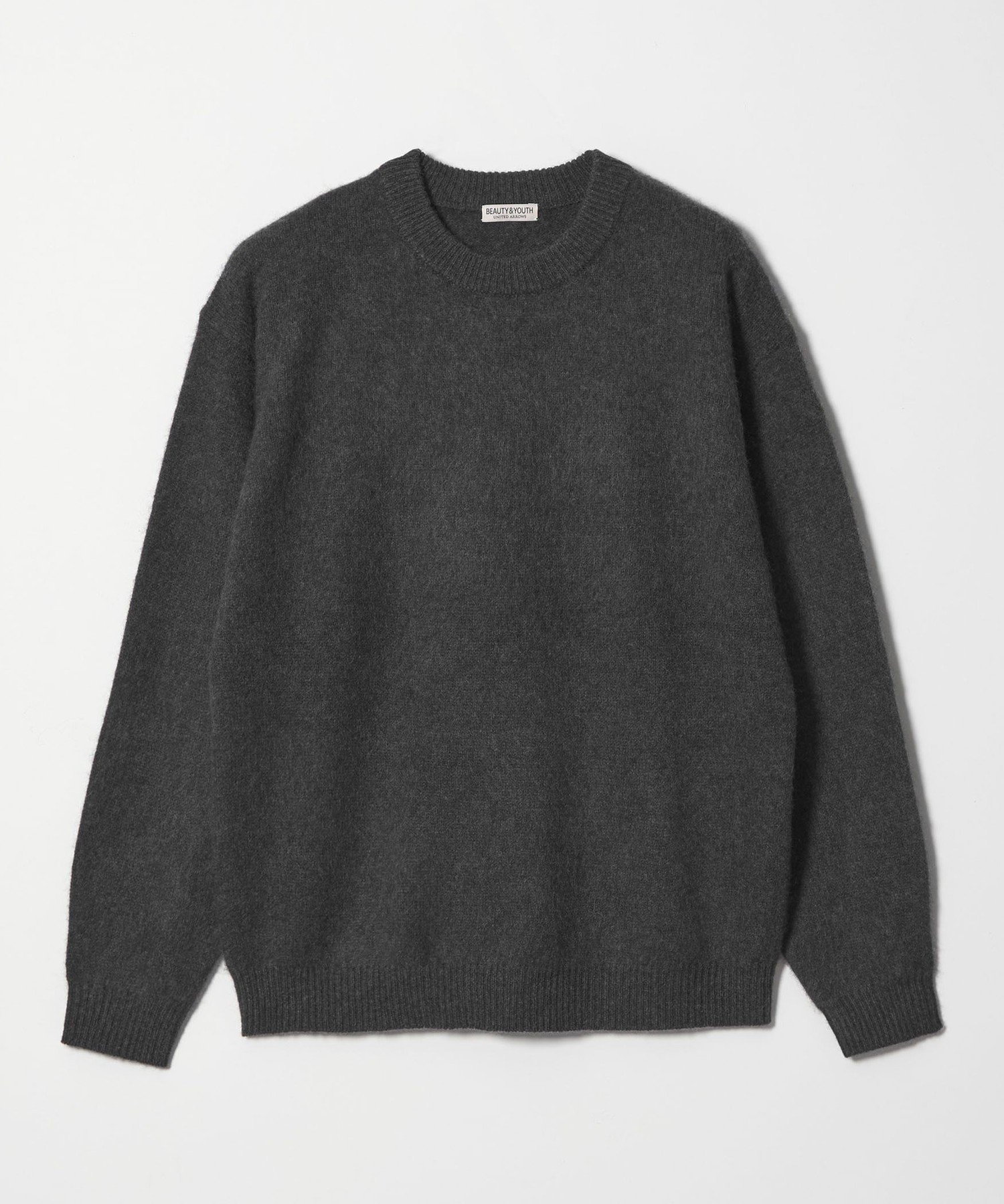 【ビューティ&ユース ユナイテッドアローズ/BEAUTY&YOUTH / UNITED ARROWS / MEN】のブラッシュド ヤク クルーネック ニット インテリア・キッズ・メンズ・レディースファッション・服の通販 founy(ファニー) ファッション Fashion メンズファッション Fashion for Men インナー Innerwear シンプル Simple, Minimal スラックス Slacks, Dress Pants なめらか Smooth, Silky Texture ボトム Bottoms, Lower Wear ラグジュアリー Luxury, Elegant リラックス Relax, Relaxed Fit ルーズ Loose, Oversized A/W・秋冬 Autumn/Winter エレガント 上品 Elegant DK.GRAY|ID: prp329100004772767 ipo3291000000034582328