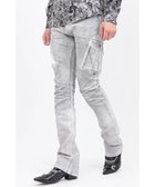 【トルネードマート/TORNADO MART / MEN】のTORNADO MARTモードフォイルカーゴデニム 人気、トレンドファッション・服の通販 founy(ファニー) ファッション Fashion メンズファッション Fashion for Men ストレッチ Stretch, Stretchy Fabric デニム Denim, Jeans Material ハンド Hand, Handmade thumbnail ホワイト|ID: prp329100004772776 ipo3291000000034582382