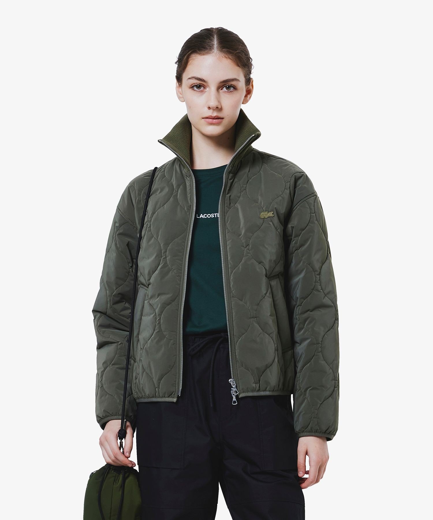 【ラコステ/LACOSTE】のひょうたんキルティングジップブルゾン 人気、トレンドファッション・服の通販 founy(ファニー) ファッション Fashion レディースファッション Fashion for Women アウター Coat / Outerwear Collection ブルゾンジャケット・スポーティアウター Blouson Jackets エレガント 上品 Elegant キルティング Quilted, Quilting ジップ Zip, Zipper パウダー Powder, Soft Tone ブルゾン Blouson, Bomber Jacket other-1|ID: prp329100004772802 ipo3291000000034582663