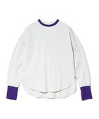 【ゴースローキャラバン/go slow caravan】のGENTIL/ジャンティー 衿2重トリム裾ラウンドロンTEE (WOMENS) 人気、トレンドファッション・服の通販 founy(ファニー) ファッション Fashion レディースファッション Fashion for Women トップス・カットソー Cut & Sew Tops ロングTシャツ・Tシャツ Longline T-Shirts & Tees ラウンド Round, Round Neck thumbnail グレー|ID: prp329100004772808 ipo3291000000034582802