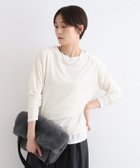 【インディヴィ/INDIVI】の【洗える】コンパクトベロアカットソー 人気、トレンドファッション・服の通販 founy(ファニー) ファッション Fashion レディースファッション Fashion for Women トップス・カットソー Cut & Sew Tops カットソー・ベーシックTシャツ Cut-and-Sewn Tops / Stretch Tees & Basics ベロアトップス Velour Tops / Velvet-Look Items おすすめ Recommended / Our Picks インナー Innerwear カットソー Cut and Sewn Top キャミソール Camisole, Spaghetti Strap Top コンパクト Compact, Small Size シアー Sheer, See-Through ジャケット Jacket, Outerwear スマート Smart, Elegant ベロア Velour, Soft Velvet 今季 This Season, Current Season 洗える Machine Washable A/W・秋冬 Autumn/Winter thumbnail オフホワイト|ID: prp329100004772819 ipo3291000000034583052