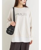 【ジェイ アンド シュプール/Re J&SUPURE】のシルキーダンボールシャツレイヤード風プルオーバー 人気、トレンドファッション・服の通販 founy(ファニー) ファッション Fashion レディースファッション Fashion for Women トップス・カットソー Cut & Sew Tops シャツ・ブラウス・オフィスカジュアル Elegant Blouses & Button-Ups カジュアルプルオーバー・ニットトップス Pullovers & Knit Tops / Casual Pullovers カーゴパンツ Cargo Pants, Utility Pants デニム Denim, Jeans Material ドッキング Docking, Mixed Material リラックス Relax, Relaxed Fit thumbnail オフホワイト|ID: prp329100004772836 ipo3291000000034583317