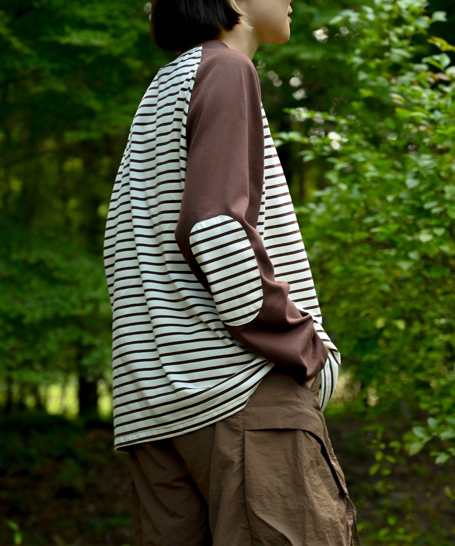 【アイモハ/aimoha】のS more/Raglan sleeve border L/S T-shirt 人気、トレンドファッション・服の通販 founy(ファニー) 　ファッション　Fashion　レディースファッション　Fashion for Women　トップス・カットソー　Cut & Sew Tops　シャツ・ブラウス・オフィスカジュアル　Elegant Blouses & Button-Ups　ロングTシャツ・Tシャツ　Longline T-Shirts & Tees　ボーダー　Border, Stripe　 other-1|ID: prp329100004772842 ipo3291000000034583365