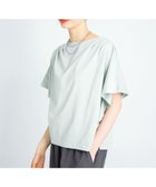 【サニーレーベル/Sonny Label / URBAN RESEARCH】の吸水速乾クールタッチワイドTシャツ 人気、トレンドファッション・服の通販 founy(ファニー) ファッション Fashion レディースファッション Fashion for Women トップス・カットソー Cut & Sew Tops シャツ・ブラウス・オフィスカジュアル Elegant Blouses & Button-Ups ロングTシャツ・Tシャツ Longline T-Shirts & Tees 2025年 2025 2025春夏・S/S Spring/Summer 2025 SS25 なめらか Smooth, Silky Texture カットソー Cut and Sewn Top シンプル Simple, Minimal ワイド Wide, Wide Fit 吸水 Absorbent, Quick-Dry 夏 Summer S/S・春夏 SS, Spring/Summer, Warm Season thumbnail ミント|ID: prp329100004772845 ipo3291000000034583405