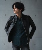 【メンズビギトーキョー/Men's Bigi / MEN】のSHEEP LEATHER/シープレザー シングルライダースジャケット 人気、トレンドファッション・服の通販 founy(ファニー) ファッション Fashion メンズファッション Fashion for Men ジャケット Jacket, Outerwear メンズ Men's, Menswear ライダースジャケット Riders, Biker Jacket エレガント 上品 Elegant 人気 Popular, Best Seller thumbnail ブラック|ID: prp329100004773115 ipo3291000000035078117