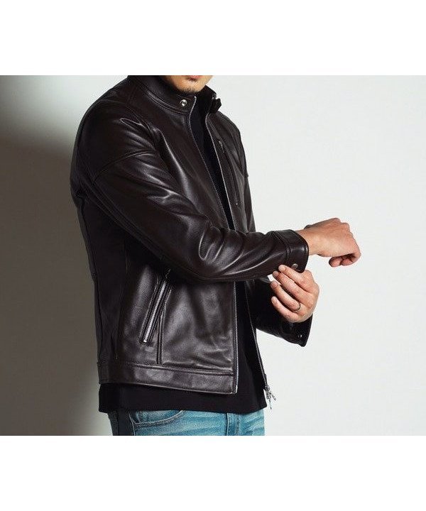 【メンズビギトーキョー/Men's Bigi / MEN】のSHEEP LEATHER/シープレザー シングルライダースジャケット インテリア・キッズ・メンズ・レディースファッション・服の通販 founy(ファニー) 　ファッション　Fashion　メンズファッション　Fashion for Men　ジャケット　Jacket, Outerwear　メンズ　Men's, Menswear　ライダースジャケット　Riders, Biker Jacket　エレガント 上品　Elegant　人気　Popular, Best Seller　ブラウン|ID: prp329100004773115 ipo3291000000035078121