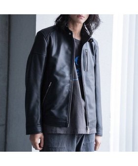 【メンズビギトーキョー/Men's Bigi / MEN】のSHEEP LEATHER/シープレザー シングルライダースジャケット 人気、トレンドファッション・服の通販 founy(ファニー) ファッション Fashion メンズファッション Fashion for Men ジャケット Jacket, Outerwear フィット Fit, Slim Fit リラックス Relax, Relaxed Fit エレガント 上品 Elegant 定番 Standard, Basic Item |ID:prp329100004773115