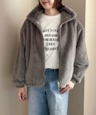 【ドゥ アルシーヴ/Doux archives】のスタンドファーブルゾン 人気、トレンドファッション・服の通販 founy(ファニー) ファッション Fashion レディースファッション Fashion for Women アウター Coat / Outerwear Collection ブルゾンジャケット・スポーティアウター Blouson Jackets トレンド Trend, Trending Now ブルゾン Blouson, Bomber Jacket thumbnail CHARCOAL GRAY|ID: prp329100004773135 ipo3291000000034585958