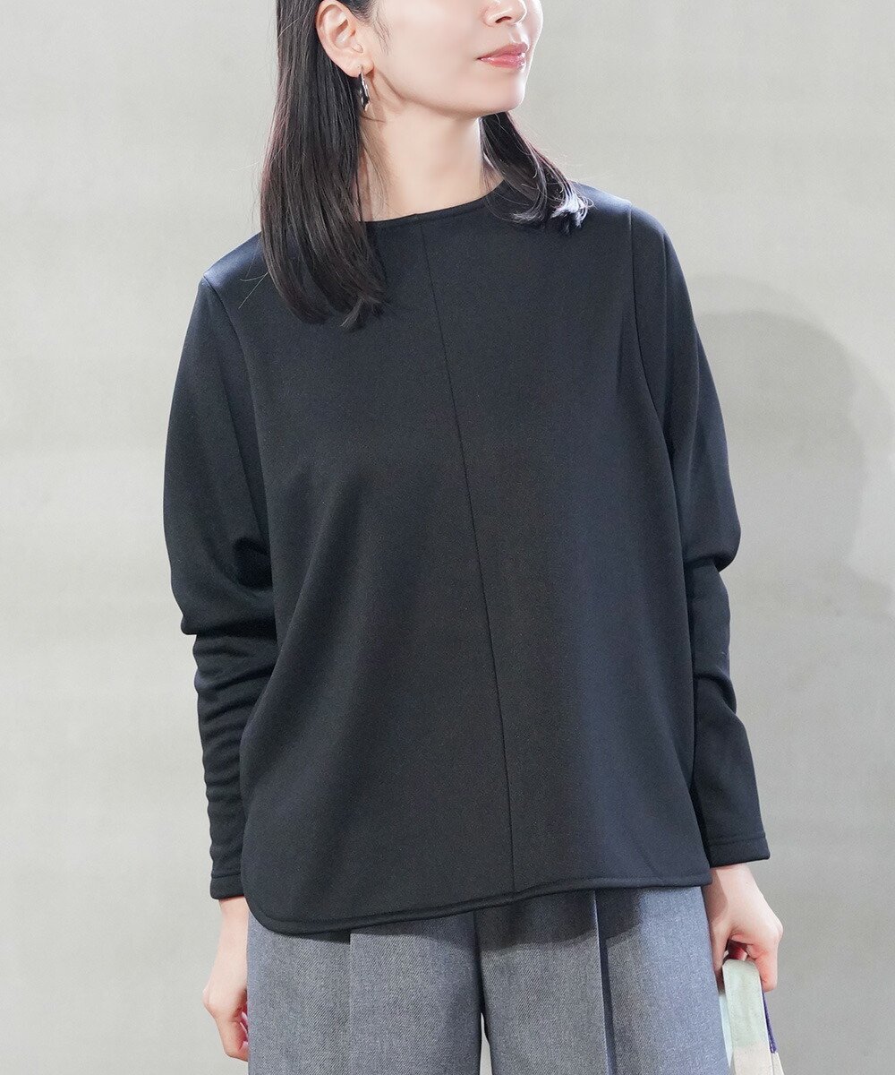 【ブルーコムブルー/BLEU COMME BLEU】のププラ サーキュラーニットフリース ドルマン プルオーバー インテリア・キッズ・メンズ・レディースファッション・服の通販 founy(ファニー) 　ファッション　Fashion　レディースファッション　Fashion for Women　トップス・カットソー　Cut & Sew Tops　ニット　Knit Tops & Sweaters　カジュアルプルオーバー・ニットトップス　Pullovers & Knit Tops / Casual Pullovers　おすすめ　Recommended / Our Picks　なめらか　Smooth, Silky Texture　ストレッチ　Stretch, Stretchy Fabric　人気　Popular, Best Seller　洗える　Machine Washable　05|ID: prp329100004773149 ipo3291000000034586086