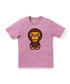 【ア ベイシング エイプ/A BATHING APE】のBIG BABY MILO TEE 人気、トレンドファッション・服の通販 founy(ファニー) ファッション Fashion レディースファッション Fashion for Women インナー Innerwear ショート Short, Short Length スリーブ Sleeve, Long Sleeve / Short Sleeve フロント Front, Front Design プリント Print, Printed Pattern モチーフ Motif, Design Theme ラバー Rubber, Rubber Sole thumbnail PINK|ID: prp329100004773169 ipo3291000000034907842