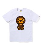 【ア ベイシング エイプ/A BATHING APE】のBIG BABY MILO TEE 人気、トレンドファッション・服の通販 founy(ファニー) ファッション Fashion レディースファッション Fashion for Women インナー Innerwear ショート Short, Short Length スリーブ Sleeve, Long Sleeve / Short Sleeve フロント Front, Front Design プリント Print, Printed Pattern モチーフ Motif, Design Theme ラバー Rubber, Rubber Sole thumbnail WHITE|ID: prp329100004773169 ipo3291000000034907844