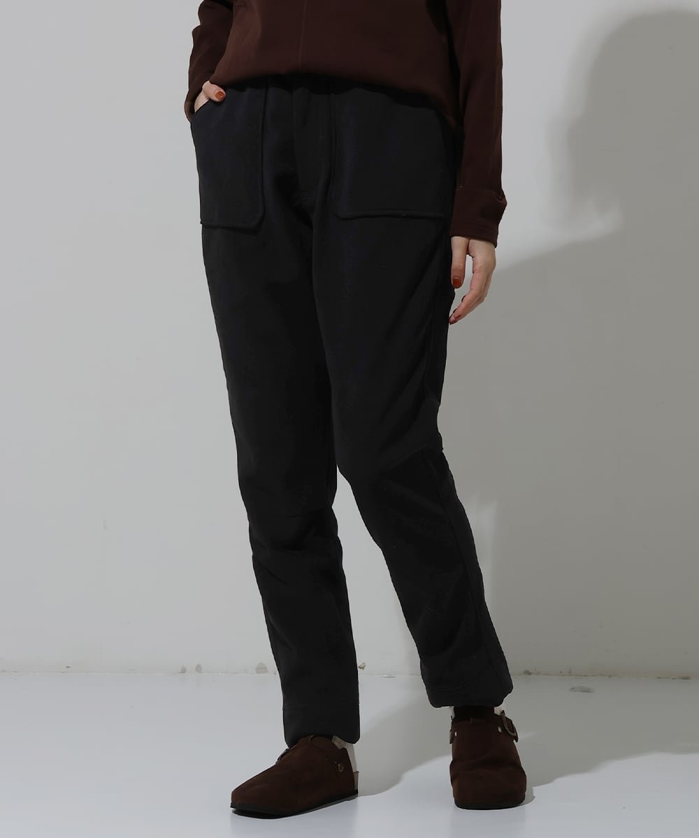 【クリフメイヤー/KRIFF MAYER】の裏フリースコーデュロイベイカーパンツ インテリア・キッズ・メンズ・レディースファッション・服の通販 founy(ファニー) 　ファッション　Fashion　レディースファッション　Fashion for Women　パンツ　Pants & Trousers　コーデュロイ　Corduroy, Cord Fabric　スタンダード　Standard, Basic　タイツ　Tights, Legwear　ベーシック　Basic, Essential　ボンディング　Bonding, Bonded Fabric　A/W・秋冬　Autumn/Winter　BLACK|ID: prp329100004773193 ipo3291000000034586527