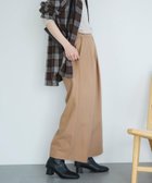 【ドゥ アルシーヴ/Doux archives】の両面起毛タックワイドパンツ BEIGE|ID: prp329100004773197 ipo3291000000034586627