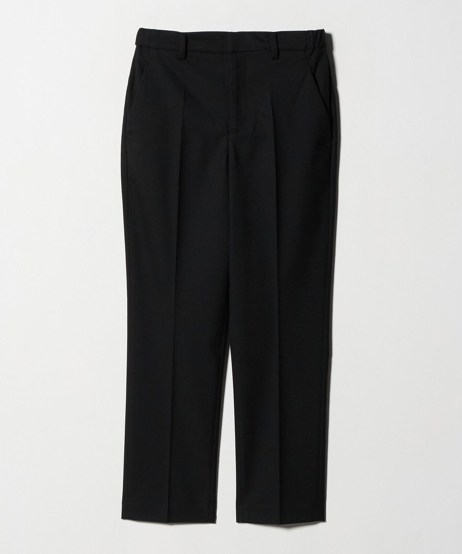 【ユナイテッドアローズ/UNITED ARROWS】のウラケ テーパードパンツ -ウォッシャブル- A DAY IN THE LIFE インテリア・キッズ・メンズ・レディースファッション・服の通販 founy(ファニー) 　ファッション　Fashion　レディースファッション　Fashion for Women　パンツ　Pants & Trousers　ウォッシャブル　Machine Washable　シンプル　Simple, Minimal　ジャケット　Jacket, Outerwear　スラックス　Slacks, Dress Pants　チェック　Check, Plaid, Tartan　トレンド　Trend, Trending Now　定番　Standard, Basic Item　バランス　Balance, Style Balance　フィット　Fit, Slim Fit　アウトレット　Outlet / Clearance　ビジネス 仕事 通勤　Business / Work / Commuting　BLACK|ID: prp329100004773202 ipo3291000000034586694