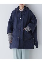 【ヒューマンウーマン/HUMAN WOMAN】のナイロンタフタポンチョ ネイビー|ID: prp329100004773203 ipo3291000000034586730