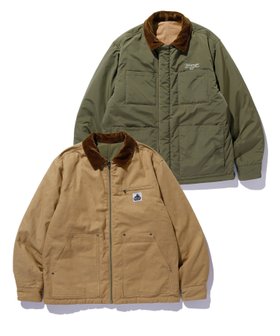 【エクストララージ/XLARGE】のREVERSIBLE WORK JACKET 人気、トレンドファッション・服の通販 founy(ファニー) ファッション Fashion レディースファッション Fashion for Women アウター Coat / Outerwear Collection レディースジャケット・軽アウター Jackets コーデュロイ Corduroy, Cord Fabric ジャケット Jacket, Outerwear ベーシック Basic, Essential A/W・秋冬 Autumn/Winter |ID:prp329100004773210