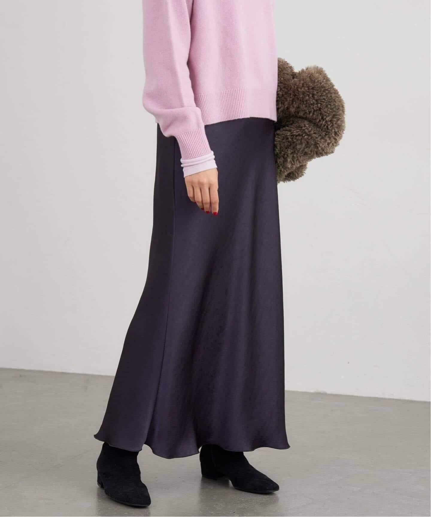 【イエナ/IENA】の《追加15》ダブルサテンスカート インテリア・キッズ・メンズ・レディースファッション・服の通販 founy(ファニー) 　ファッション　Fashion　レディースファッション　Fashion for Women　スカート　Skirts　2025年　2025　2025-2026秋冬・A/W　Autumn/Winter 2025–26 AW25–26　おすすめ　Recommended / Our Picks　サンダル　Sandals, Summer Shoes　スニーカー　Sneakers, Trainers　スリット　Slit, Slit Detail　フラット　Flat, Flat Shoes　ロング　Long, Long-Length　A/W・秋冬　Autumn/Winter　ブラウン|ID: prp329100004773222 ipo3291000000034587059