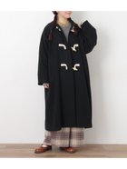 【サマンサモスモス/Samansa Mos2】のタスマニアウール 2WAY襟ロングコート 人気、トレンドファッション・服の通販 founy(ファニー) ファッション Fashion レディースファッション Fashion for Women アウター Coat / Outerwear Collection コート・ロングコート・ピーコート Long Coats, Peacoats & More スリーブ Sleeve, Long Sleeve / Short Sleeve ロング Long, Long-Length thumbnail ブラック|ID: prp329100004773242 ipo3291000000034893517