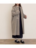 【サマンサモスモス/Samansa Mos2】のタスマニアウール 2WAY襟ロングコート 人気、トレンドファッション・服の通販 founy(ファニー) ファッション Fashion レディースファッション Fashion for Women アウター Coat / Outerwear Collection コート・ロングコート・ピーコート Long Coats, Peacoats & More スリーブ Sleeve, Long Sleeve / Short Sleeve ロング Long, Long-Length thumbnail ベージュ|ID: prp329100004773242 ipo3291000000034893520