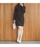 【スウィングル/Swingle】の金ボタン付ニットセットアップ 人気、トレンドファッション・服の通販 founy(ファニー) ファッション Fashion レディースファッション Fashion for Women トップス・カットソー Cut & Sew Tops ニット Knit Tops & Sweaters カーディガン Cardigan, Knitwear クラシカル Classical, Vintage-Inspired コンパクト Compact, Small Size セットアップ Set-Up, Coordinated Outfit フィット Fit, Slim Fit エレガント 上品 Elegant thumbnail ダークブラウン|ID: prp329100004773250 ipo3291000000035099644