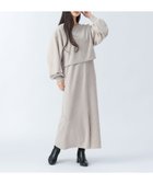 【ビームス ハート/BEAMS HEART】のカットコール レイヤード ワンピース(セットアイテム) 人気、トレンドファッション・服の通販 founy(ファニー) ファッション Fashion レディースファッション Fashion for Women ワンピース Dresses キャミソール Camisole, Spaghetti Strap Top ショルダー Shoulder, Shoulder Strap シンプル Simple, Minimal ドロップ Drop Shoulder, Dropped Style リラックス Relax, Relaxed Fit ロング Long, Long-Length A/W・秋冬 Autumn/Winter thumbnail GREIGE|ID: prp329100004773260 ipo3291000000035170337