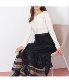 【ジルバイジルスチュアート/JILL by JILLSTUART】のフリルチュールドッキングワンピース 人気、トレンドファッション・服の通販 founy(ファニー) ファッション Fashion レディースファッション Fashion for Women ワンピース Dresses スパンコール Sequins, Sequin Embellishment スマート Smart, Elegant ティアードスカート Tiered Skirt, Flounced Skirt ドッキング Docking, Mixed Material エレガント 上品 Elegant thumbnail エクリュ|ID: prp329100004773266 ipo3291000000034871258