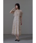 【ビーフラット/bflat】のラメレースドレープフレアドレス パーティードレス オケージョンドレス 結婚式 二次会 人気、トレンドファッション・服の通販 founy(ファニー) ファッション Fashion レディースファッション Fashion for Women ワンピース Dresses フォーマル・パーティードレス・結婚式用ドレス Elegant & Casual Dresses おすすめ Recommended / Our Picks チュール Tulip, Tulip Motif デコルテ Décolleté, Neckline ドレス Dress, One-Piece フェミニン Feminine, Girly フレア Flare, Flared レース Lace, Lace Fabric エレガント 上品 Elegant 二次会 After Party 披露宴 Wedding Reception 結婚式 Wedding thumbnail ピンクベージュ|ID: prp329100004773272 ipo3291000000034871158