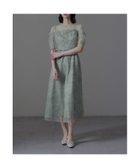 【ビーフラット/bflat】のラメレースドレープフレアドレス パーティードレス オケージョンドレス 結婚式 二次会 人気、トレンドファッション・服の通販 founy(ファニー) ファッション Fashion レディースファッション Fashion for Women ワンピース Dresses フォーマル・パーティードレス・結婚式用ドレス Elegant & Casual Dresses おすすめ Recommended / Our Picks チュール Tulip, Tulip Motif デコルテ Décolleté, Neckline ドレス Dress, One-Piece フェミニン Feminine, Girly フレア Flare, Flared レース Lace, Lace Fabric エレガント 上品 Elegant 二次会 After Party 披露宴 Wedding Reception 結婚式 Wedding thumbnail ライトグリーン|ID: prp329100004773272 ipo3291000000034871160