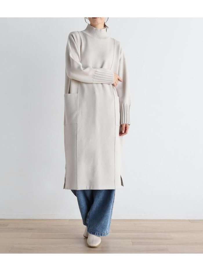 【ラシュッド/LASUD】のサイドポケットニットワンピース インテリア・キッズ・メンズ・レディースファッション・服の通販 founy(ファニー) https://founy.com/ ファッション Fashion レディースファッション Fashion for Women ワンピース Dresses ニットワンピース Knit Dresses トレンド Trend, Trending Now ベーシック Basic, Essential ポケット Pocket, Pocket Detail ロング Long, Long-Length |ID: prp329100004773278 ipo3291000000034588212