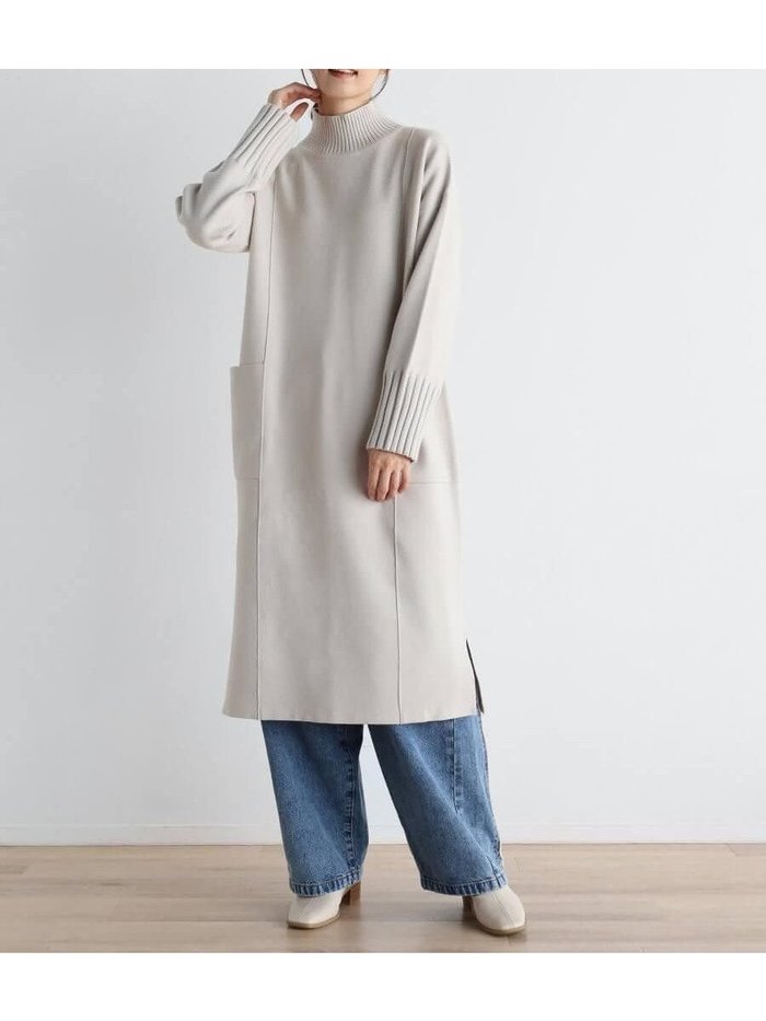 【ラシュッド/LASUD】のサイドポケットニットワンピース インテリア・キッズ・メンズ・レディースファッション・服の通販 founy(ファニー) https://founy.com/ ファッション Fashion レディースファッション Fashion for Women ワンピース Dresses ニットワンピース Knit Dresses トレンド Trend, Trending Now ベーシック Basic, Essential ポケット Pocket, Pocket Detail ロング Long, Long-Length |ID: prp329100004773278 ipo3291000000035134708